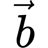 {\vec  {b}}